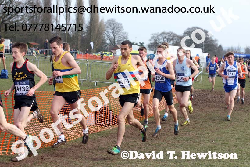 Senior mens 2016 Inter Counties Cross Country Champs. and Cross Challenge Final, Cofton Park, Birmingham. Photo: David T. Hewitson/Sports for All Pics